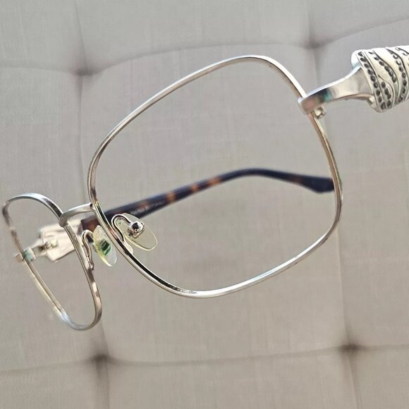 Dana Buchman Women Eyeglasses Frame MIRAMAR Glasses Gold Tone Brown Tortoise - Picture 3 of 11